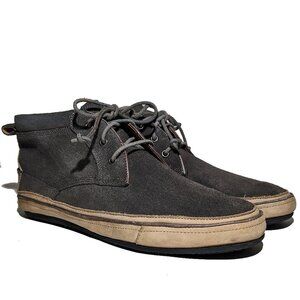 John Varvatos USA Suede Leather Chukka Boot High Top Sneaker USA 9M
